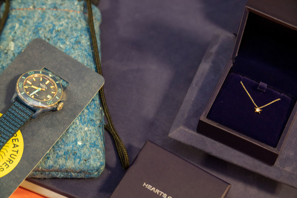 Beautiful Bremer watch and necklace for raffle